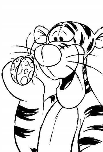 Kids-n-fun.com | 30 coloring pages of Winnie the Pooh and Tigger